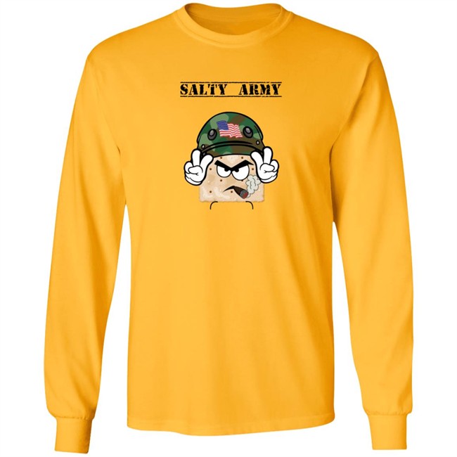 Salty Cracker Merch Salty Army Shirt Salty Cracker Merch Salty Army Shirt