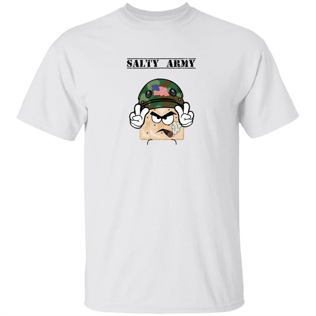 Salty Cracker Merch Salty Army Shirt Salty Cracker Merch Salty Army Shirt