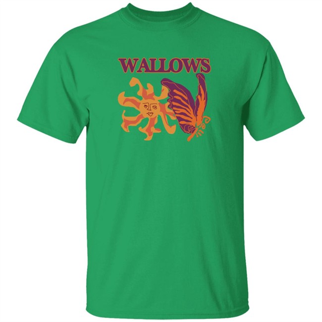 Wallows Merch Wavy Sun T Shirt
