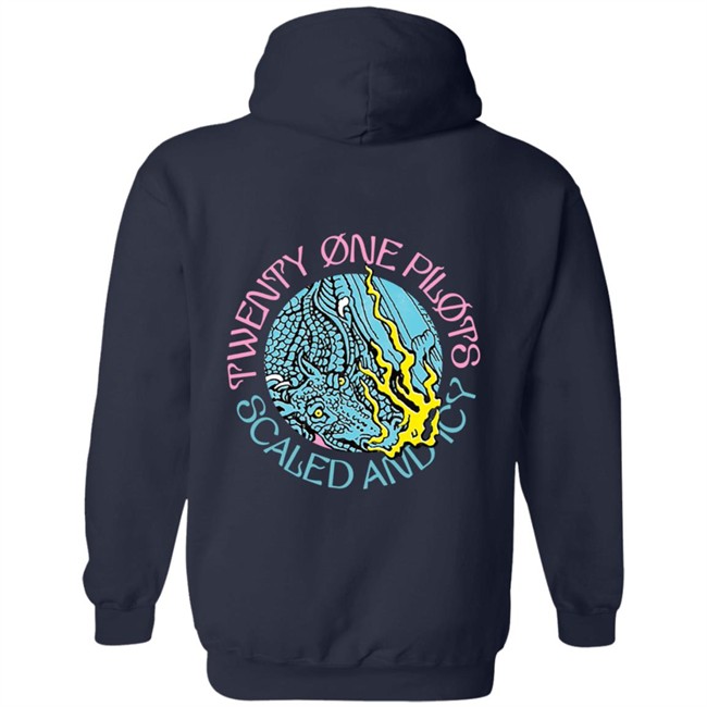 Twenty One Pilots Merch Circle Dragon Hoodie Twenty One Pilots Merch Circle Dragon Hoodie