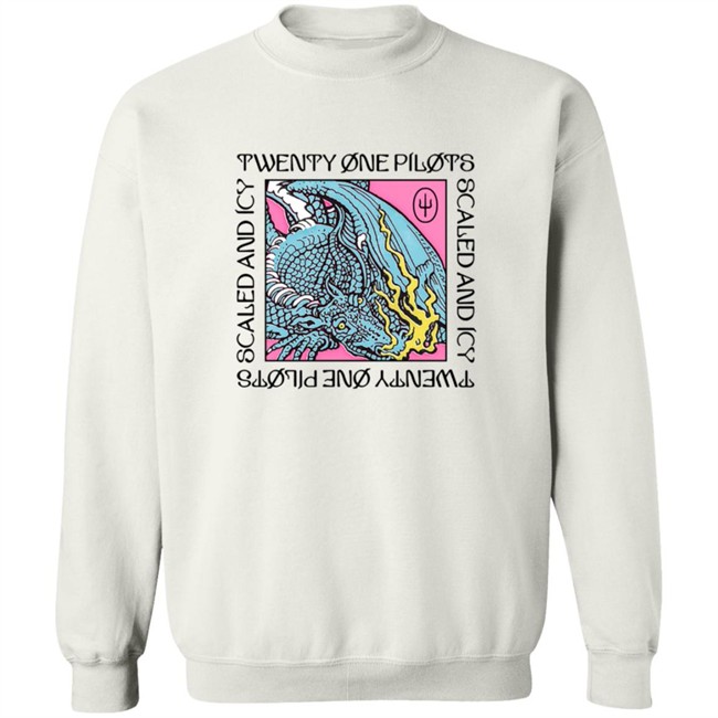 Twenty One Pilots Merch Dragon Box Blue Long Sleeve T Shirt Twenty One Pilots Merch Dragon Box Blue Long Sleeve T Shirt