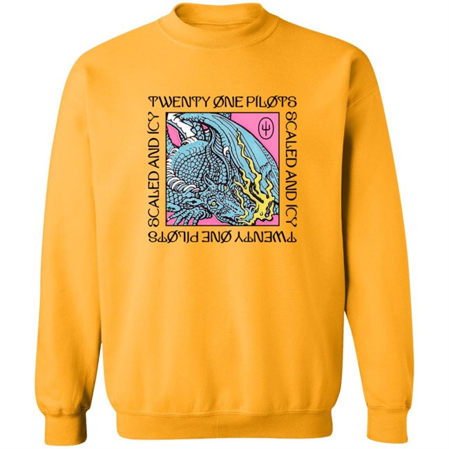 Twenty One Pilots Merch Dragon Box Blue Long Sleeve T Shirt Twenty One Pilots Merch Dragon Box Blue Long Sleeve T Shirt