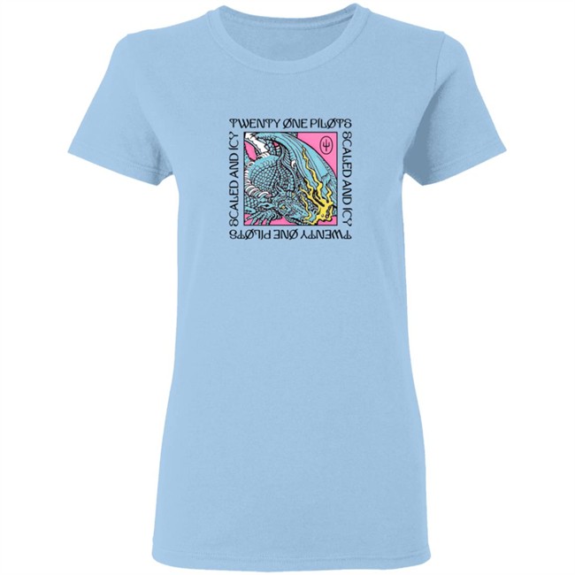 Twenty One Pilots Merch Dragon Box Blue Long Sleeve T Shirt Twenty One Pilots Merch Dragon Box Blue Long Sleeve T Shirt