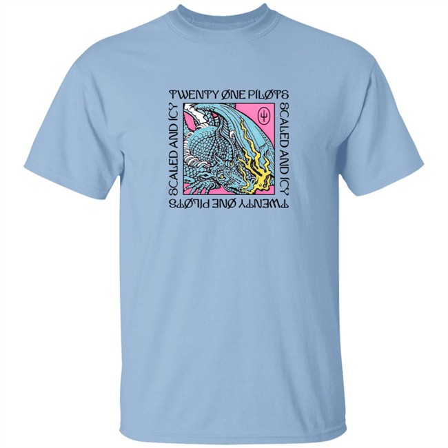 Twenty One Pilots Merch Dragon Box Blue Long Sleeve T Shirt Twenty One Pilots Merch Dragon Box Blue Long Sleeve T Shirt