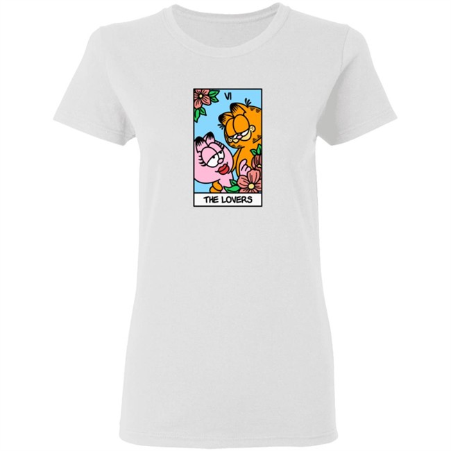 The Lovers Tarot Card But It's Garfield And Arlene Shirt The Lovers Tarot Card But It's Garfield And Arlene Shirt
