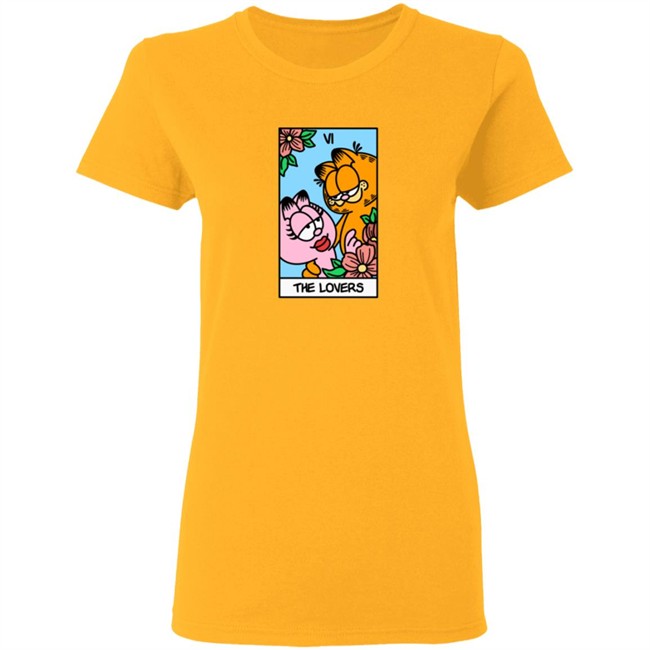 The Lovers Tarot Card But It's Garfield And Arlene Shirt The Lovers Tarot Card But It's Garfield And Arlene Shirt