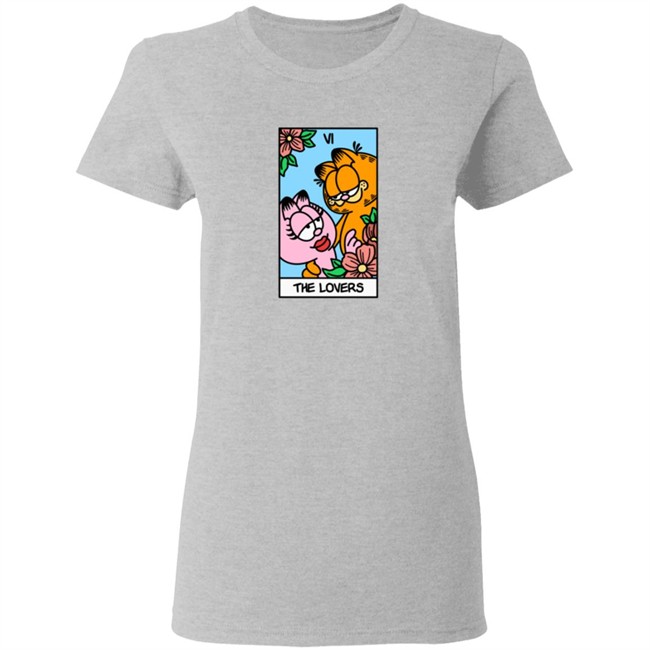 The Lovers Tarot Card But It's Garfield And Arlene Shirt The Lovers Tarot Card But It's Garfield And Arlene Shirt