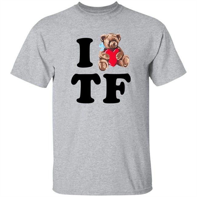 I Heart TF Shirt Teddy Fresh Teddy Fresh I Heart TF Shirt