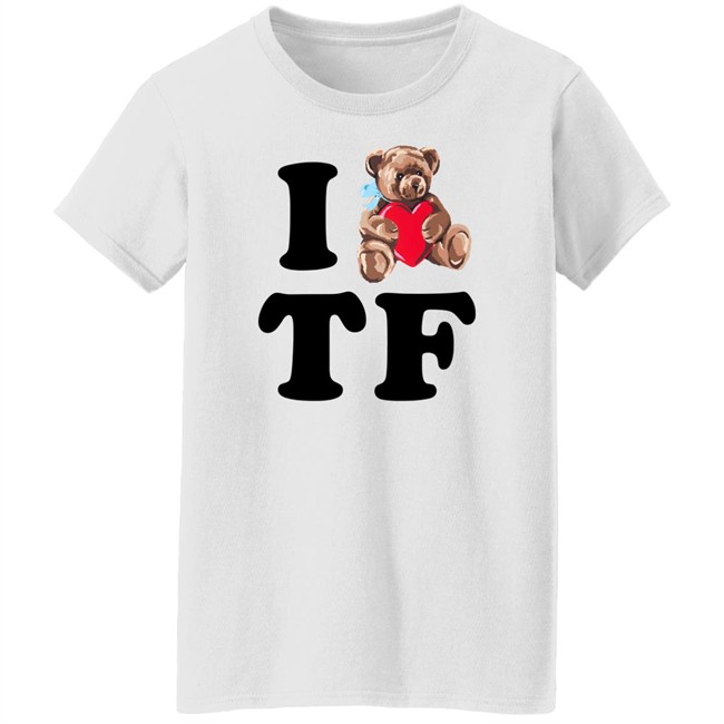 I Heart TF Shirt Teddy Fresh Teddy Fresh I Heart TF Shirt