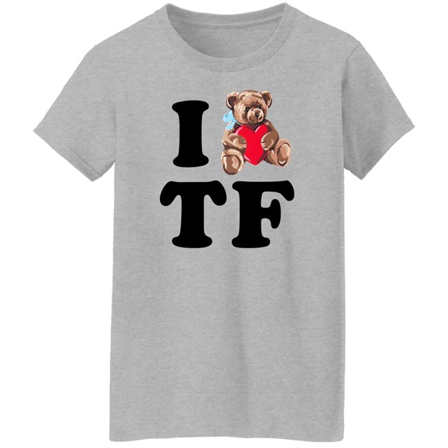 I Heart TF Shirt Teddy Fresh Teddy Fresh I Heart TF Shirt