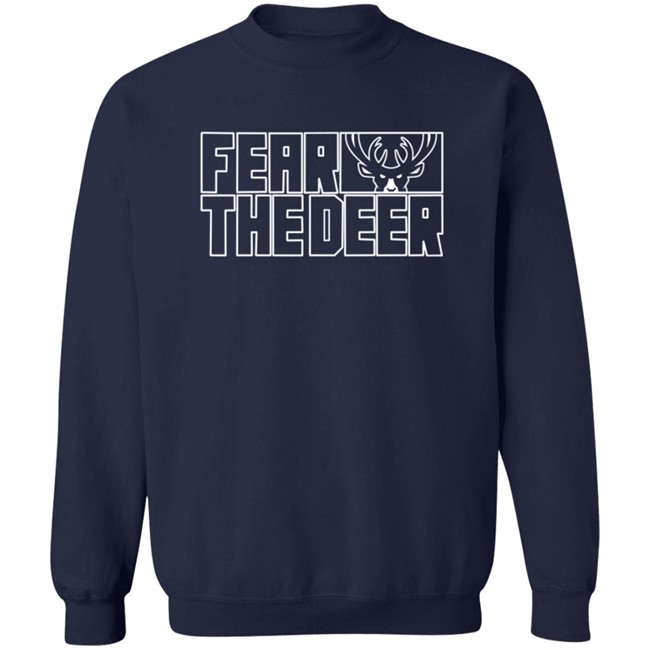 Bucks Merch Fear The Deer Shirt Bucks Merch Fear The Deer Shirt