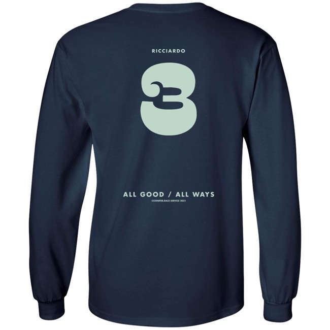 Daniel Ricciardo Merch Ric3 All Good All Ways Shirt Daniel Ricciardo Merch Ric3 All Good All Ways Shirt