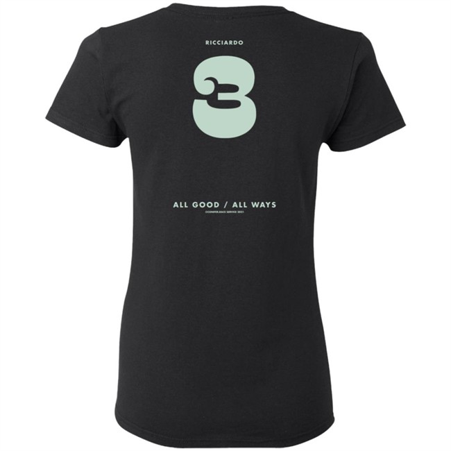 Daniel Ricciardo Merch Ric3 All Good All Ways Shirt Daniel Ricciardo Merch Ric3 All Good All Ways Shirt