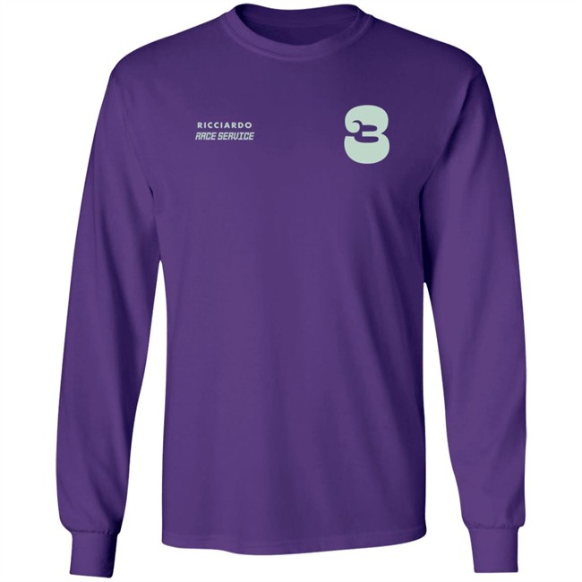 Daniel Ricciardo Merch Ric3 All Good All Ways Long Sleeve Shirt Daniel Ricciardo Merch Ric3 All Good All Ways Long Sleeve Shirt