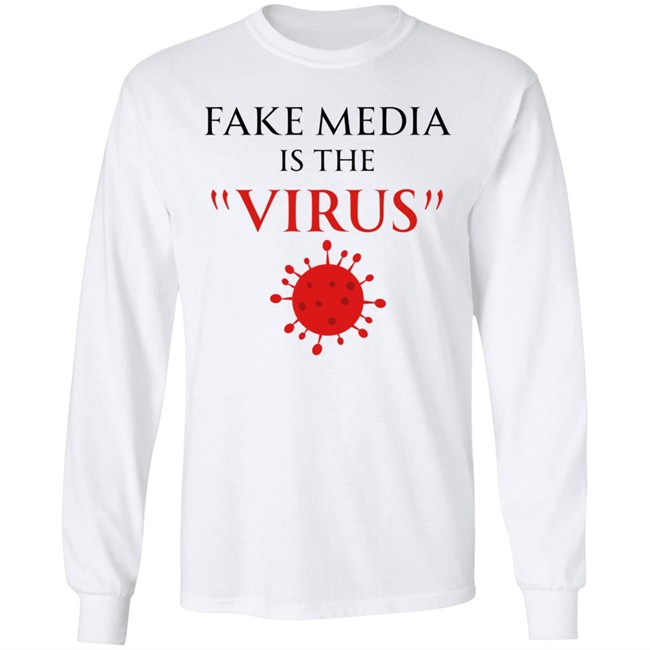 Ron Filipkowski Shirts Fake Media Is The Virus Shirt Fake Media Is The Virus Shirt Ron Filipkowski Shirts