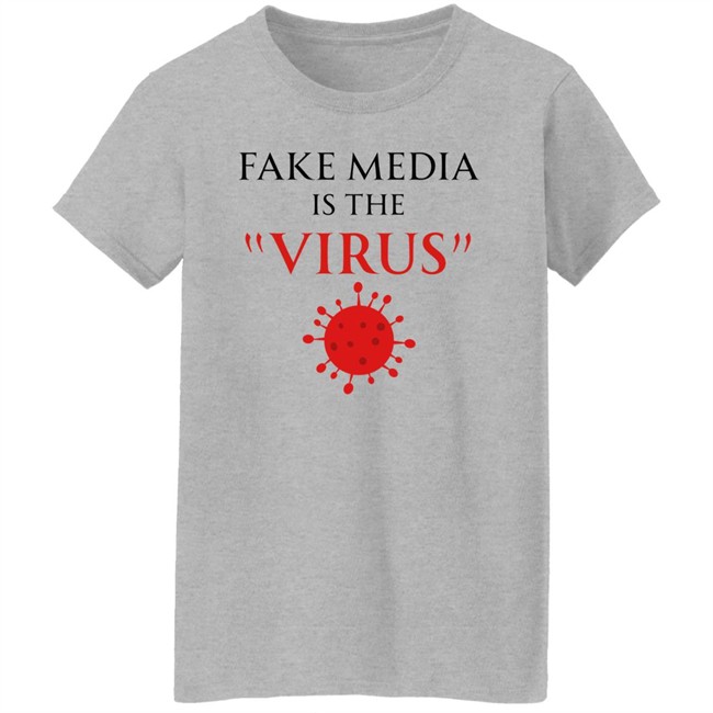 Ron Filipkowski Shirts Fake Media Is The Virus Shirt Fake Media Is The Virus Shirt Ron Filipkowski Shirts