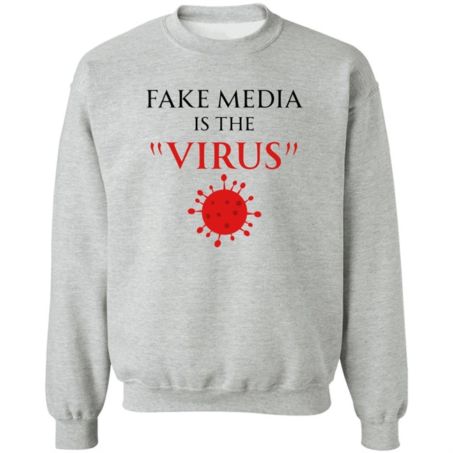 Ron Filipkowski Shirts Fake Media Is The Virus Shirt Ron Filipkowski Shirts Fake Media Is The Virus Shirt