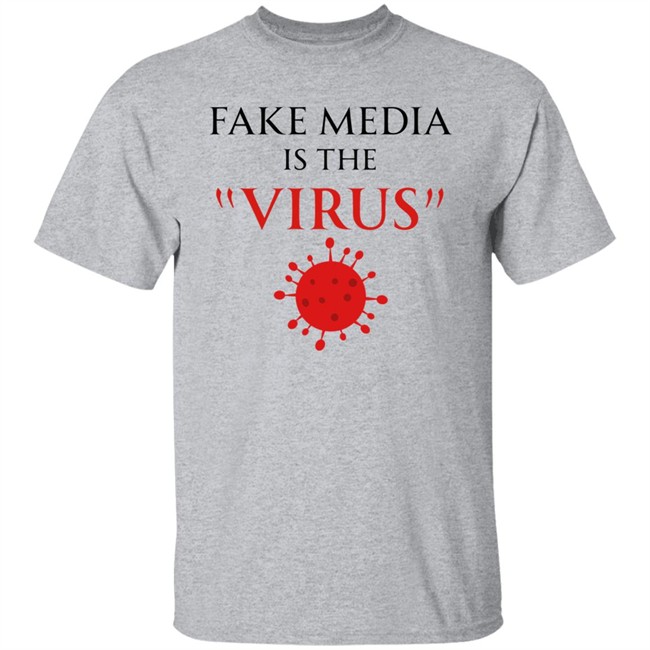 Ron Filipkowski Shirts Fake Media Is The Virus Shirt Ron Filipkowski Shirts Fake Media Is The Virus Shirt