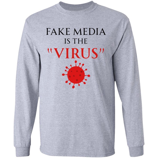 Ron Filipkowski Shirts Fake Media Is The Virus Shirt Ron Filipkowski Shirts Fake Media Is The Virus Shirt