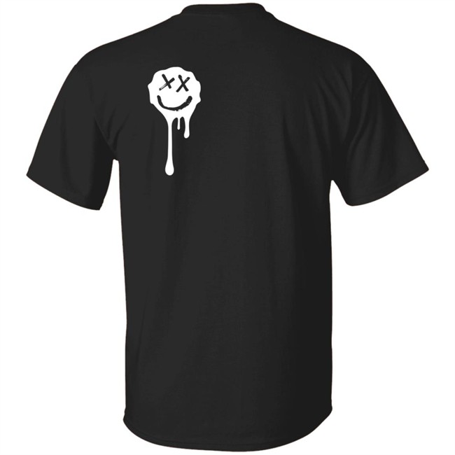 Louis Tomlinson Merch Store Shop Black Drip Smiley Shirt Louis Tomlinson Merch Store Shop Black Drip Smiley Shirt