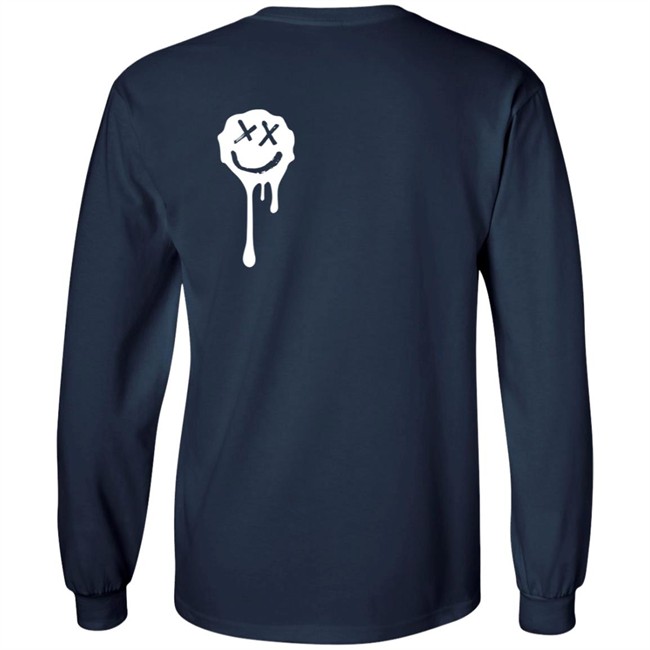 Louis Tomlinson Merch Store Shop Black Drip Smiley Shirt Louis Tomlinson Merch Store Shop Black Drip Smiley Shirt