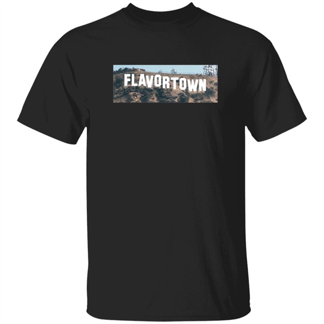 Guy Fieri Merch Flavortown Sign Tee Shirt