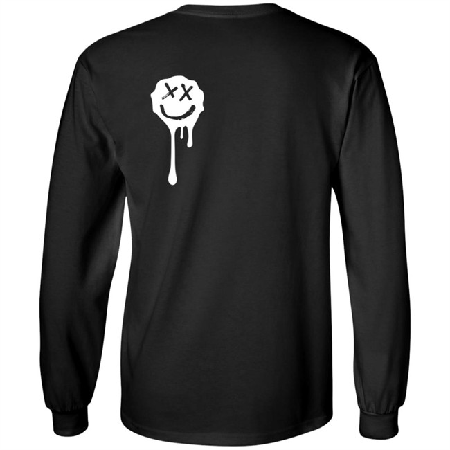 Louis Tomlinson Merch Store Shop Black Drip Smiley Shirt Louis Tomlinson Merch Store Shop Black Drip Smiley Shirt