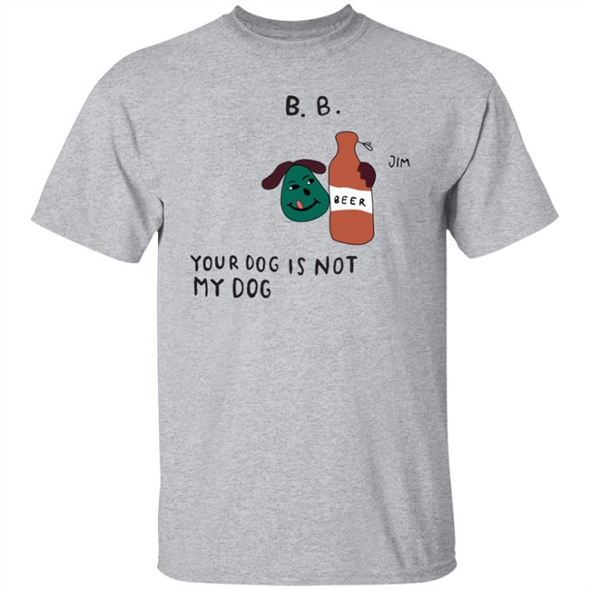 Bode New York Merch Your Dog Is Not My Dog Crewneck Sweatshirt Your Dog Is Not My Dog Crewneck Sweatshirt Bode New York Merch