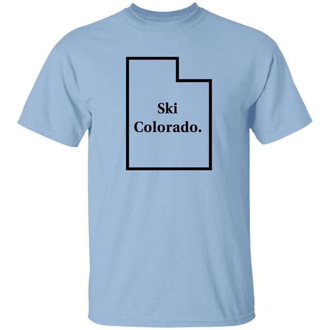 Wasatch Snow Forecast Bonfire Shop Ski Colorado 2.0 Shirt Bonfire Shop Wasatch Snow Forecast Ski Colorado 2.0 Shirt