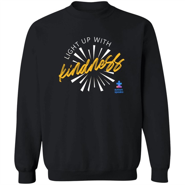 Autism Merch Light Up With Kindness T Shirt Autism Merch Light Up With Kindness T Shirt