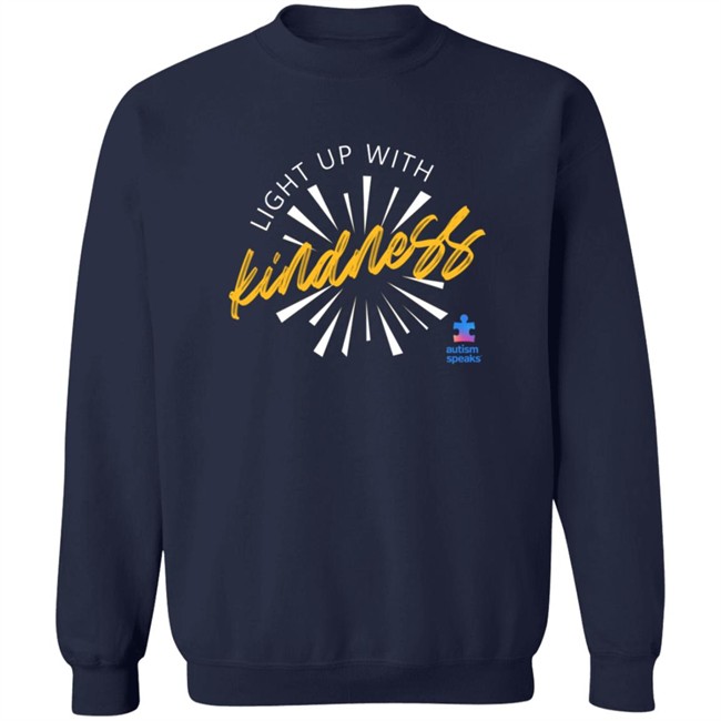 Autism Merch Light Up With Kindness T Shirt Autism Merch Light Up With Kindness T Shirt