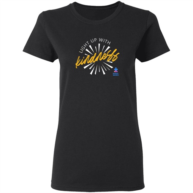 Autism Merch Light Up With Kindness T Shirt Autism Merch Light Up With Kindness T Shirt