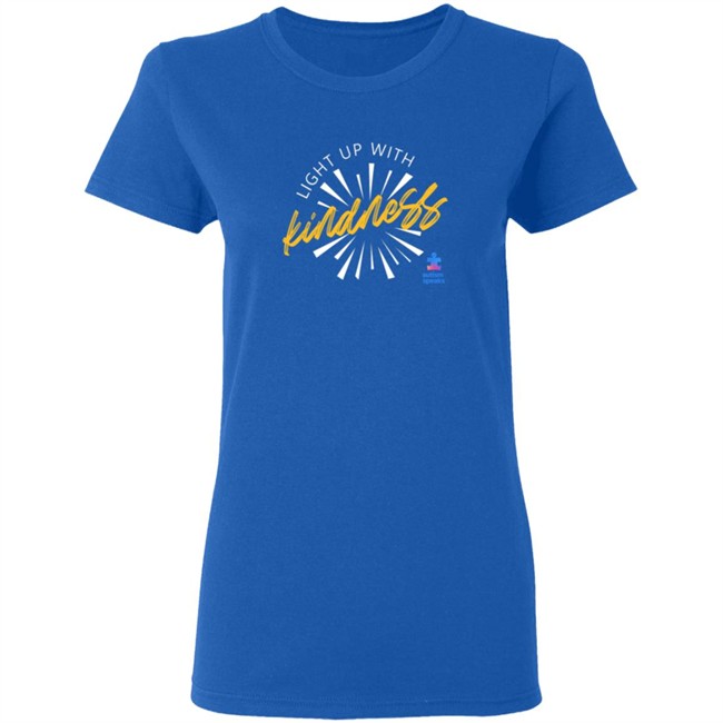 Autism Merch Light Up With Kindness T Shirt Autism Merch Light Up With Kindness T Shirt