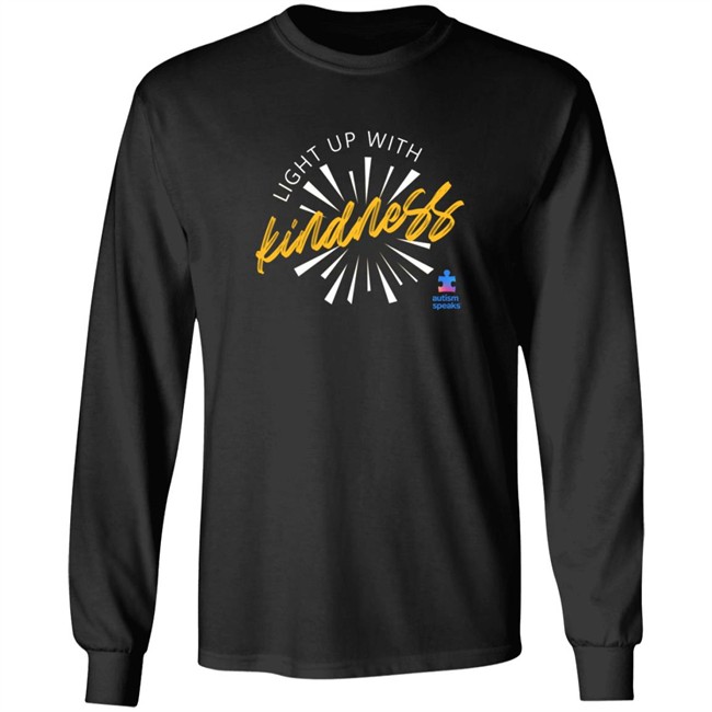 Autism Merch Light Up With Kindness T Shirt Autism Merch Light Up With Kindness T Shirt