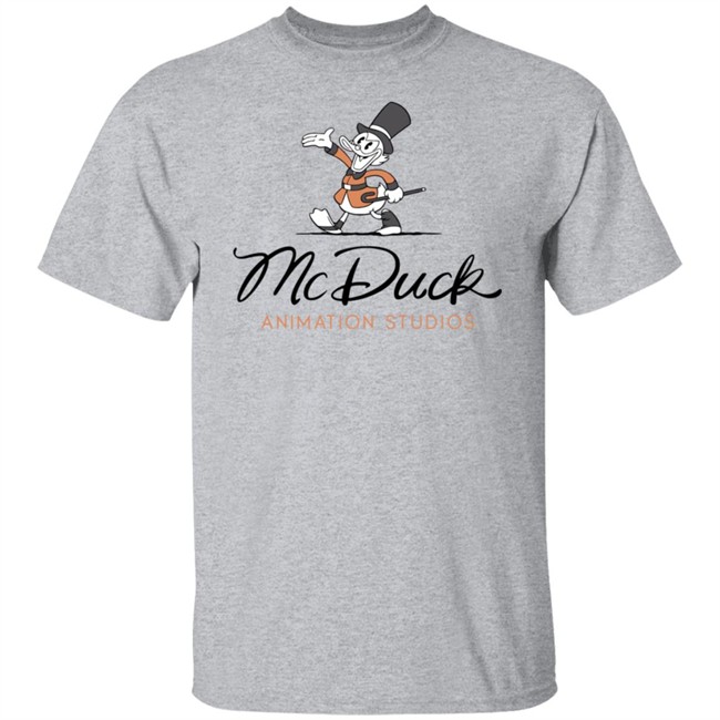 Mc Duck Animation Studios Shirt Jeremiah Alcorn Mc Duck Animation Studios Shirt Jeremiah Alcorn