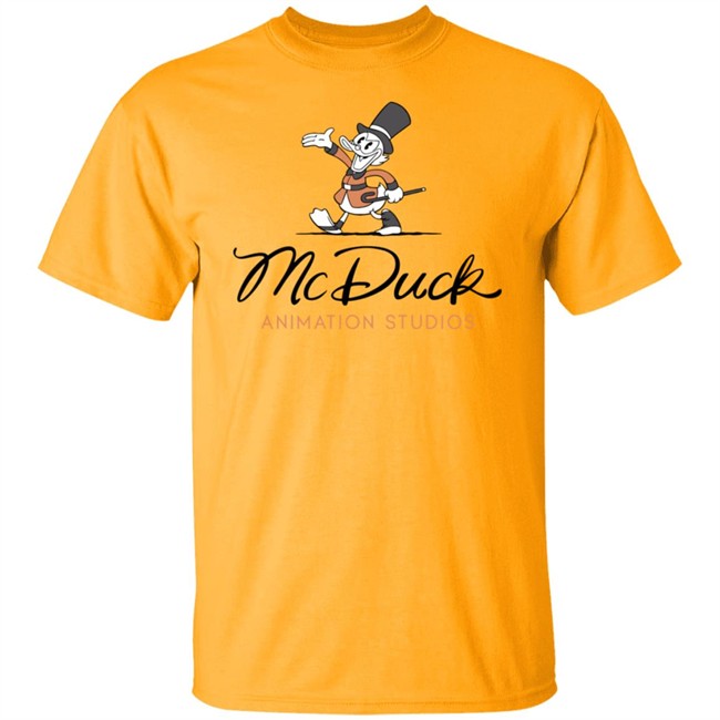 Mc Duck Animation Studios Shirt Jeremiah Alcorn Mc Duck Animation Studios Shirt Jeremiah Alcorn