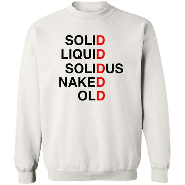 Pomu Rainpuff Solid Liquid Solidus Naked Old Shirt
