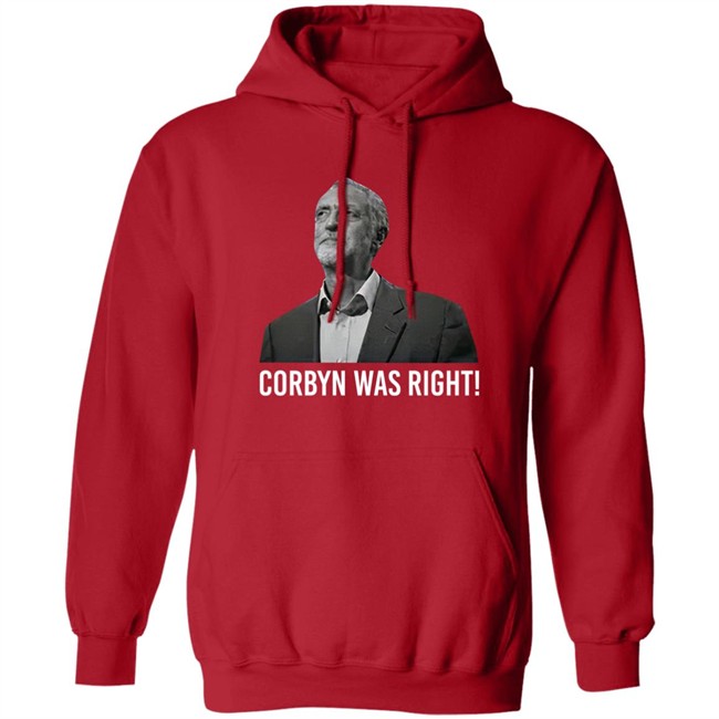 Scouse Threads Teemill Store Merch Scouse Socialista Corbyn Was Right Shirt