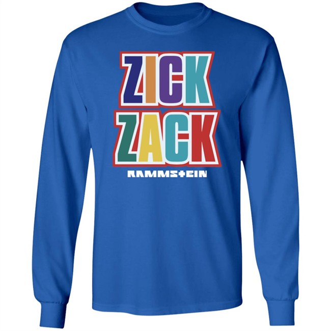 Shop Rammstein Merch Store Zick Zack Shirt Zick Zack Shirt Shop Rammstein Merch Store