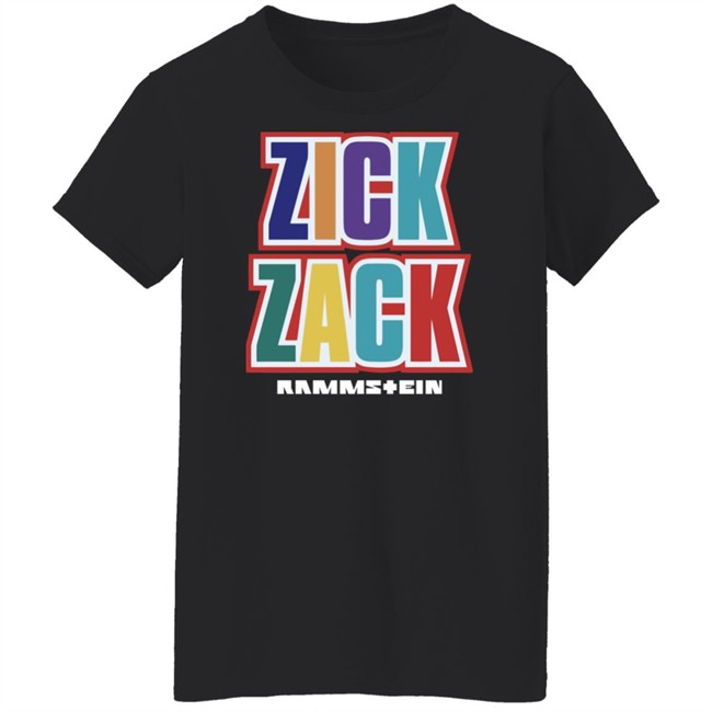 Shop Rammstein Merch Store Zick Zack Shirt Shop Rammstein Merch Store Zick Zack Shirt