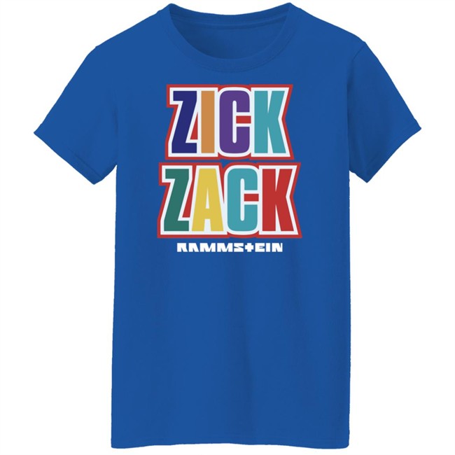 Shop Rammstein Merch Store Zick Zack Shirt Shop Rammstein Merch Store Zick Zack Shirt