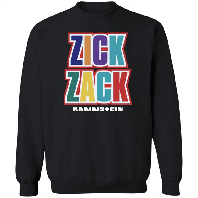 Shop Rammstein Merch Store Zick Zack Shirt Zick Zack Shirt Shop Rammstein Merch Store