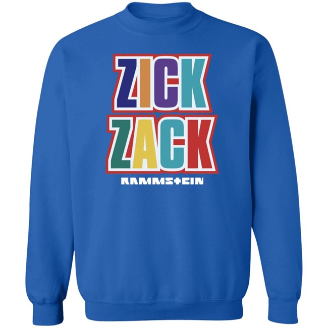 Shop Rammstein Merch Store Zick Zack Shirt Zick Zack Shirt Shop Rammstein Merch Store