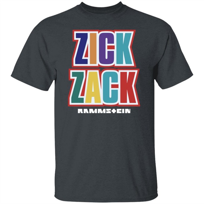 Shop Rammstein Merch Store Zick Zack Shirt Zick Zack Shirt Shop Rammstein Merch Store