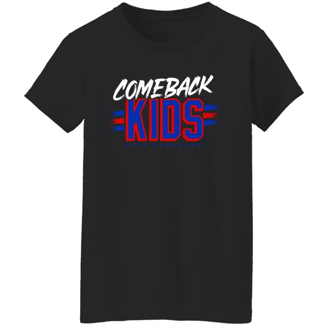 Comeback Kids 2022 Playoffs Shirt We Bleed Blue NYC Merch Store We Bleed Blue NYC Merch Store Comeback Kids 2022 Playoffs Shirt