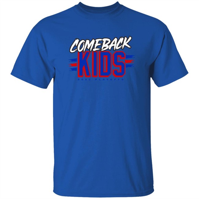 Comeback Kids 2022 Playoffs Shirt We Bleed Blue NYC Merch Store We Bleed Blue NYC Merch Store Comeback Kids 2022 Playoffs Shirt