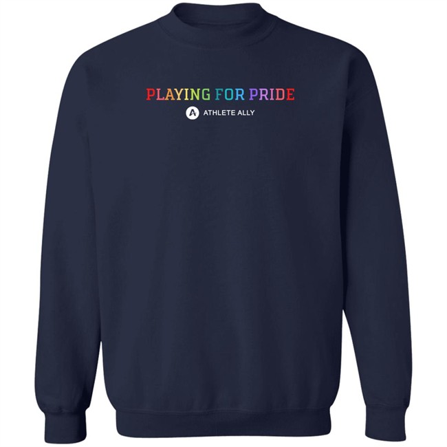 Playing For Pride Athlete Ally T Shirt Johnny Stanton Johnny Stanton Playing For Pride Athlete Ally T Shirt
