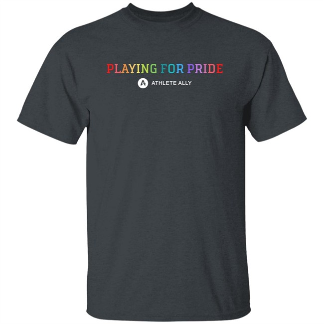Playing For Pride Athlete Ally T Shirt Johnny Stanton Johnny Stanton Playing For Pride Athlete Ally T Shirt