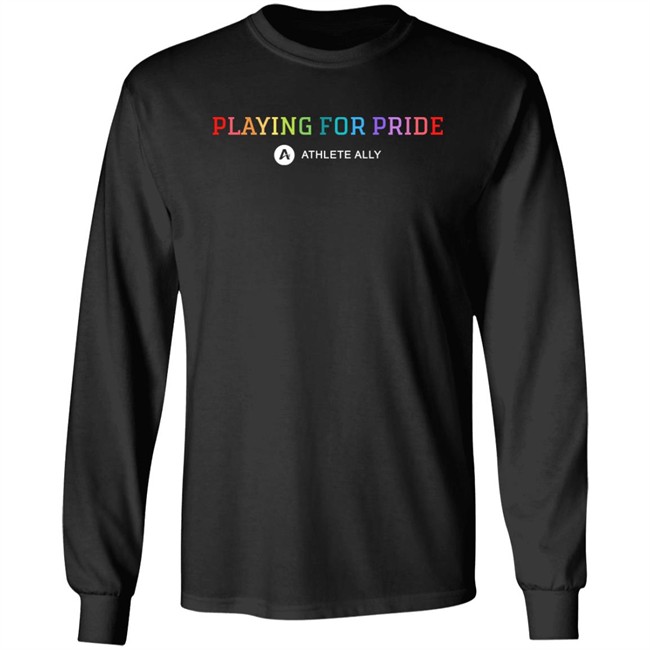 Playing For Pride Athlete Ally T Shirt Johnny Stanton Johnny Stanton Playing For Pride Athlete Ally T Shirt