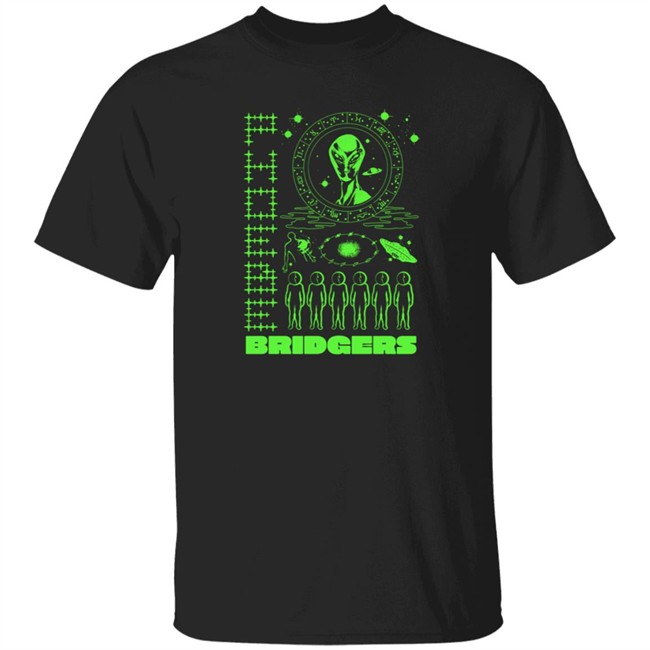 Phoebe Bridgers Merch Alien Black T Shirt